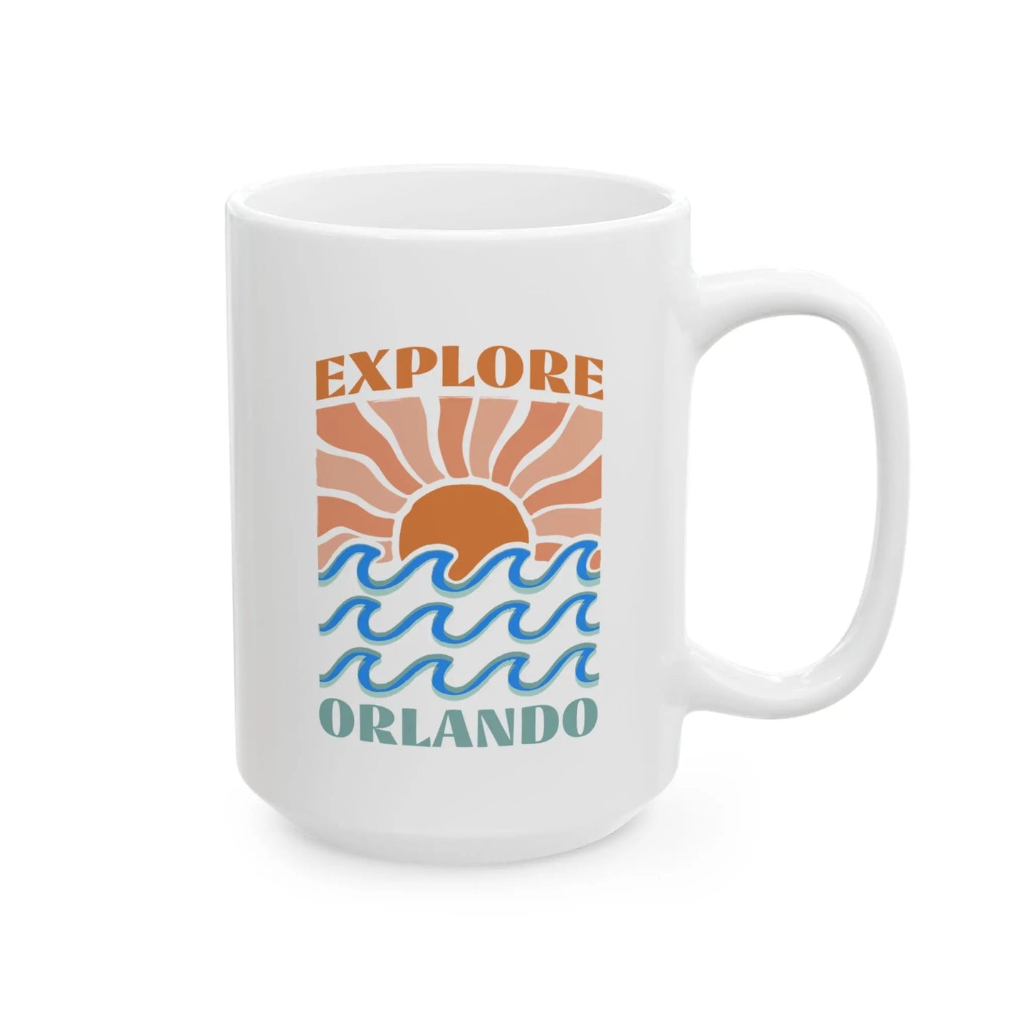 Explore Orlando Summer (1st Edition) Mug - 11oz & 15oz Printify