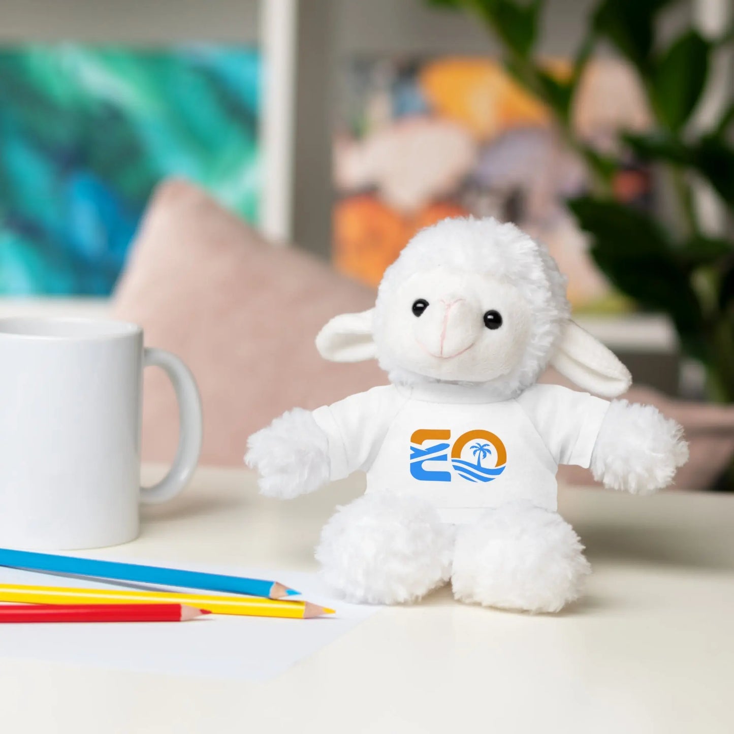 EO Stuffed Animals with Tee Printify