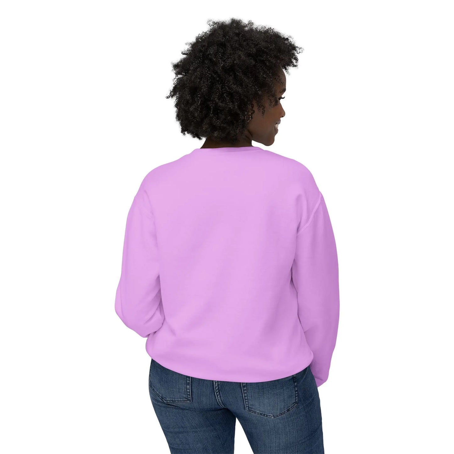 EO White Unisex Lightweight Crewneck Sweatshirt Printify