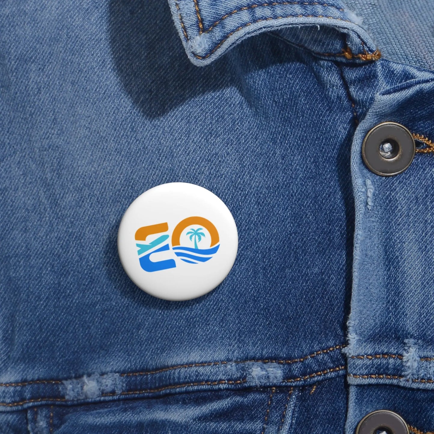 EO Pin Button Printify
