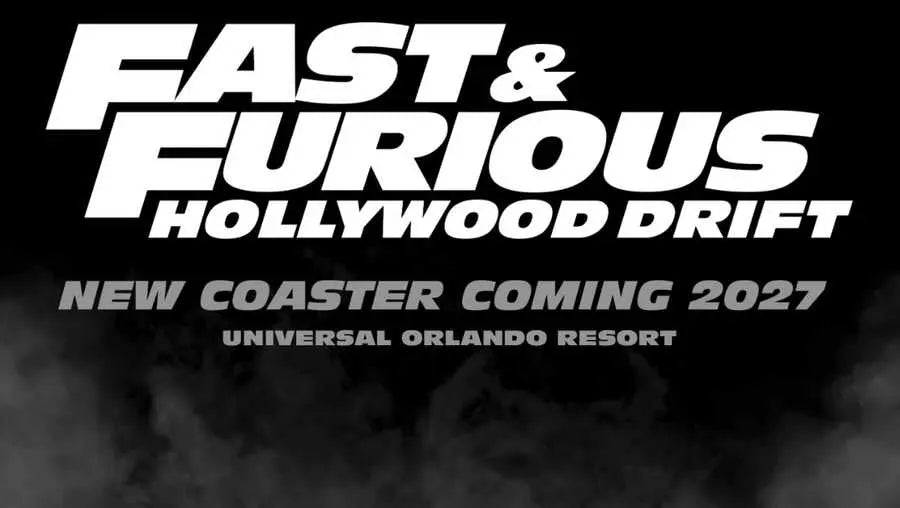 Fast & Furious: Hollywood Drift Coaster Coming to Universal Orlando in 2027 - Explore Orlando