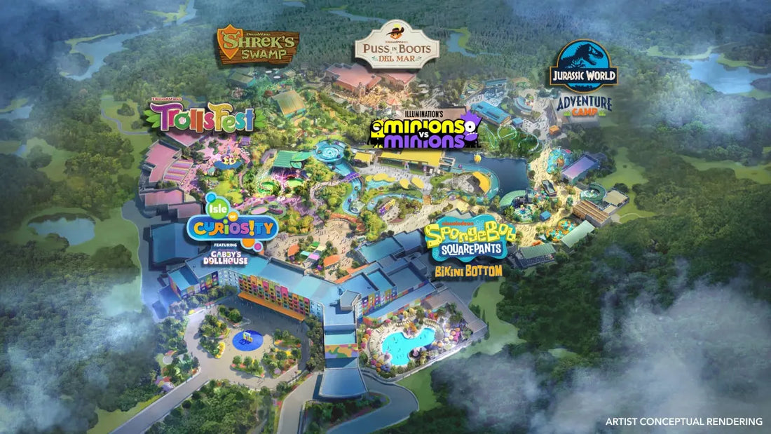 Universal Kids Resort Reveals New Lands & Attractions Ahead of 2026 Opening in Frisco, Texas - Explore Orlando