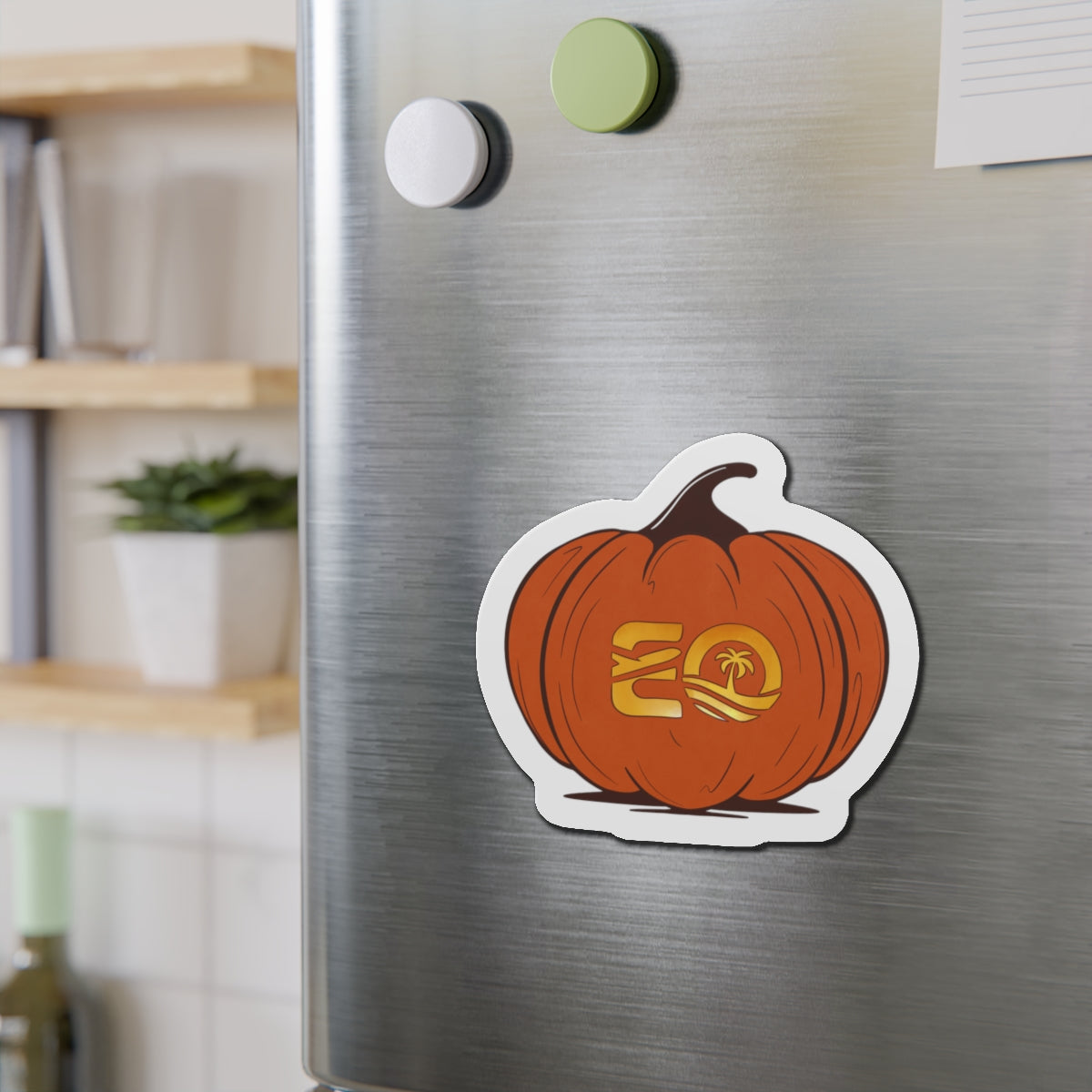 EO Pumpkin Magnet Printify