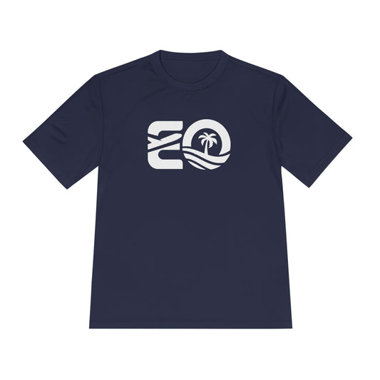 EO Performance Tee - White Logo Printify