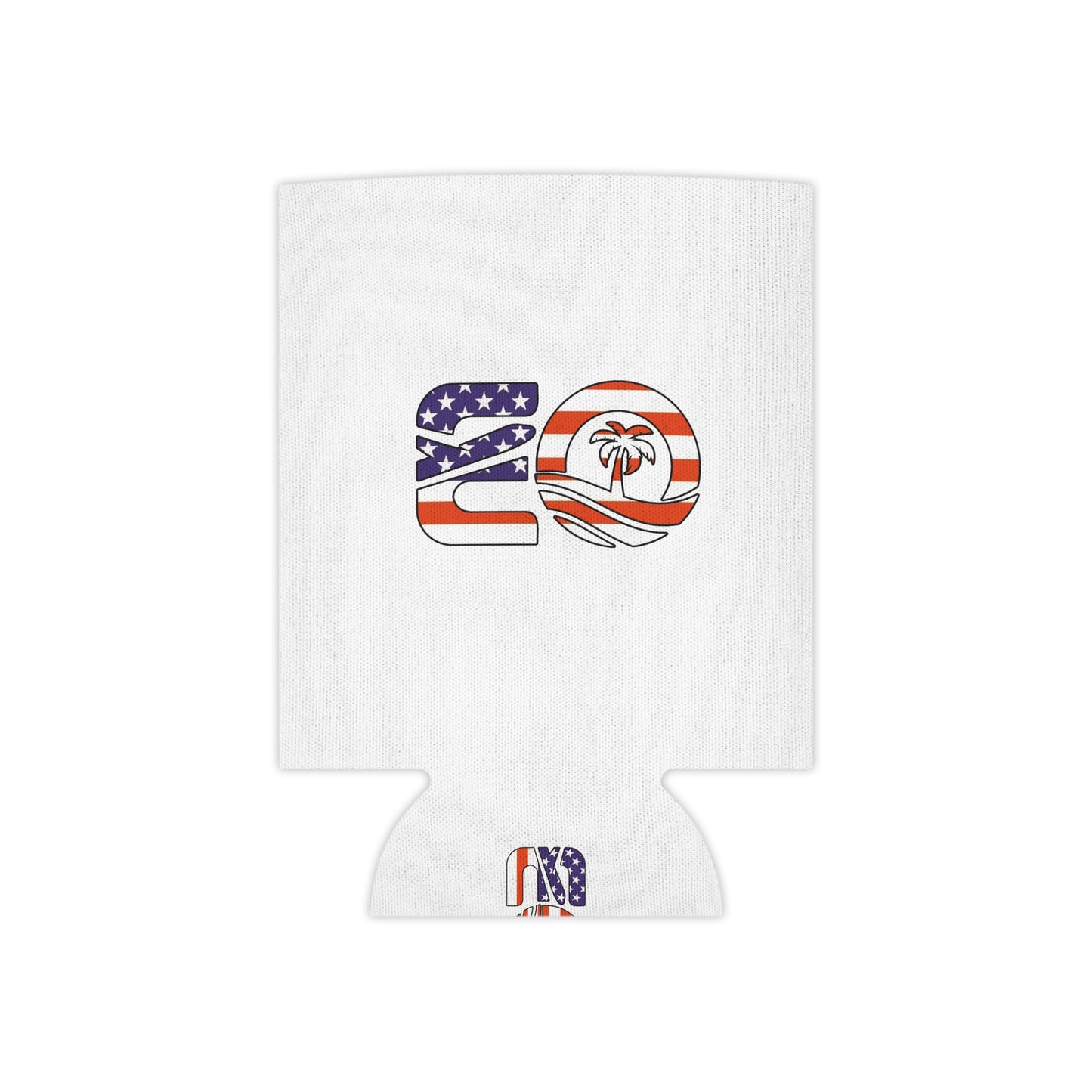 EO USA Flag Can Cooler Sleeve Printify