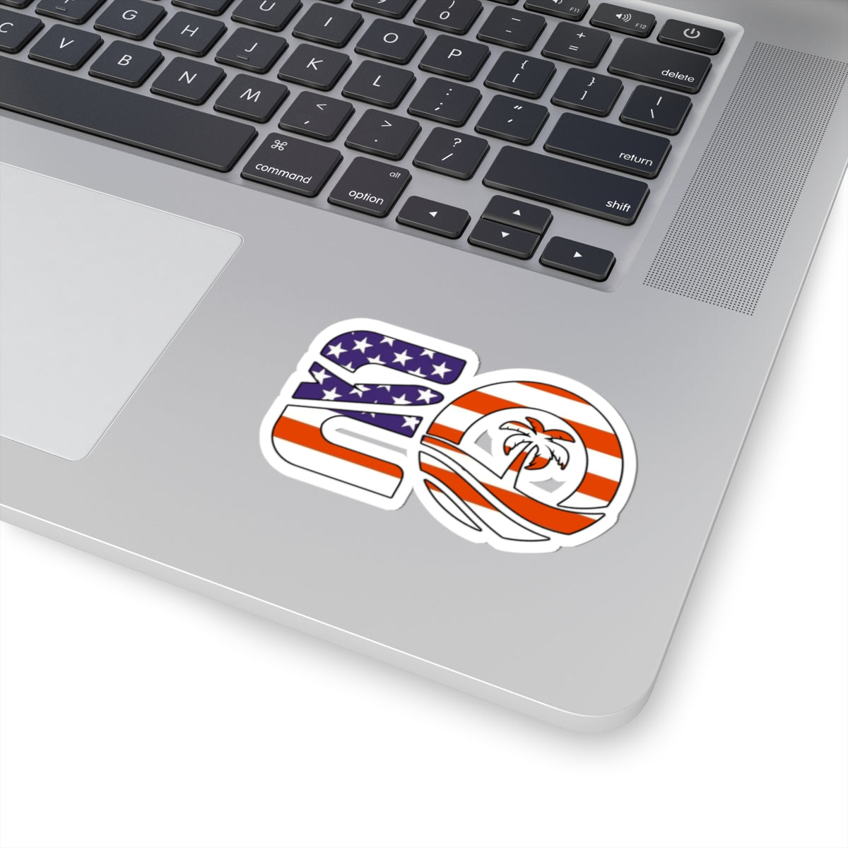 EO USA Flag Kiss-Cut Stickers Printify