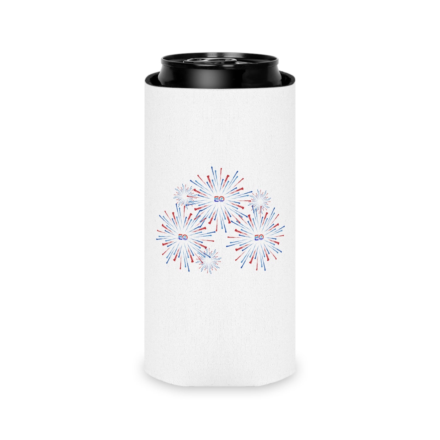 EO USA Fireworks Can Cooler Sleeve