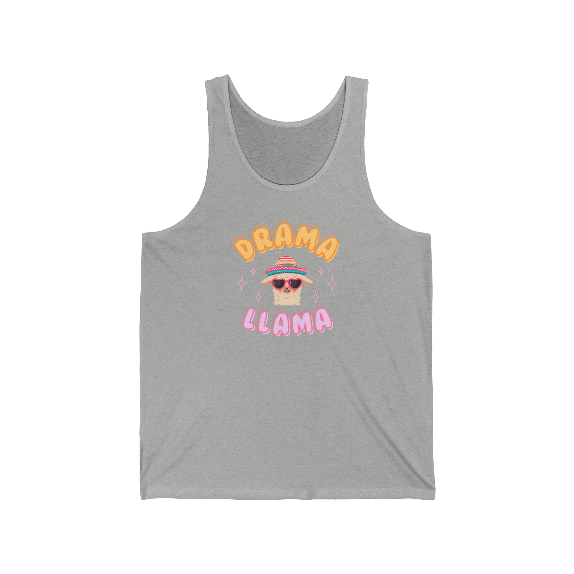 Drama Llama "V1" Unisex Tank Top Printify