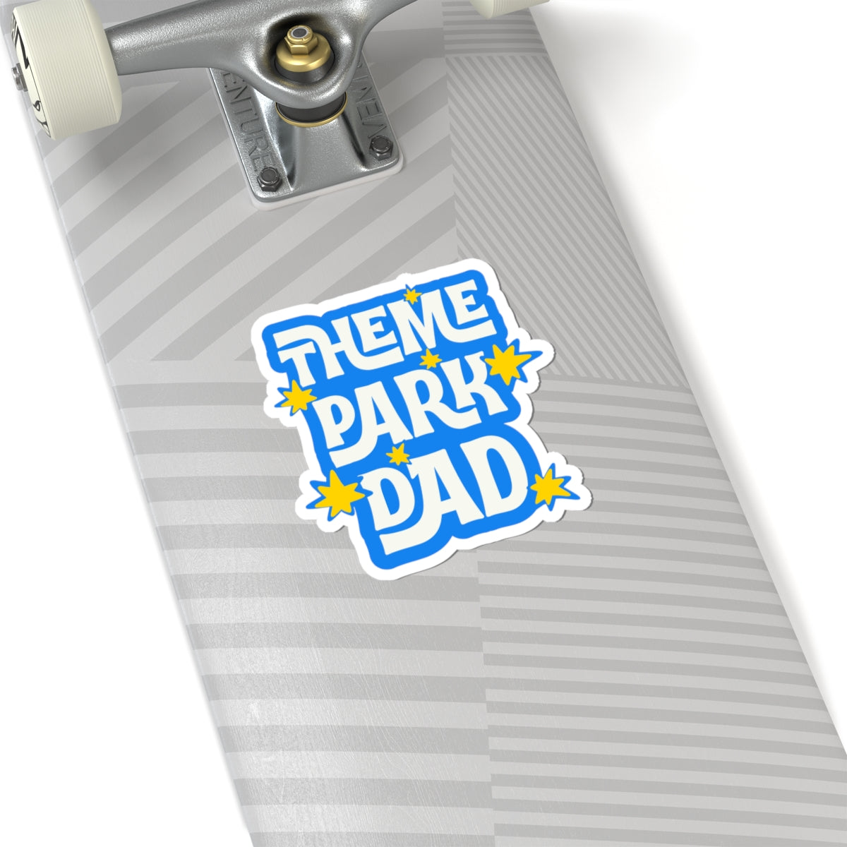 Theme Park Dad Sticker Printify