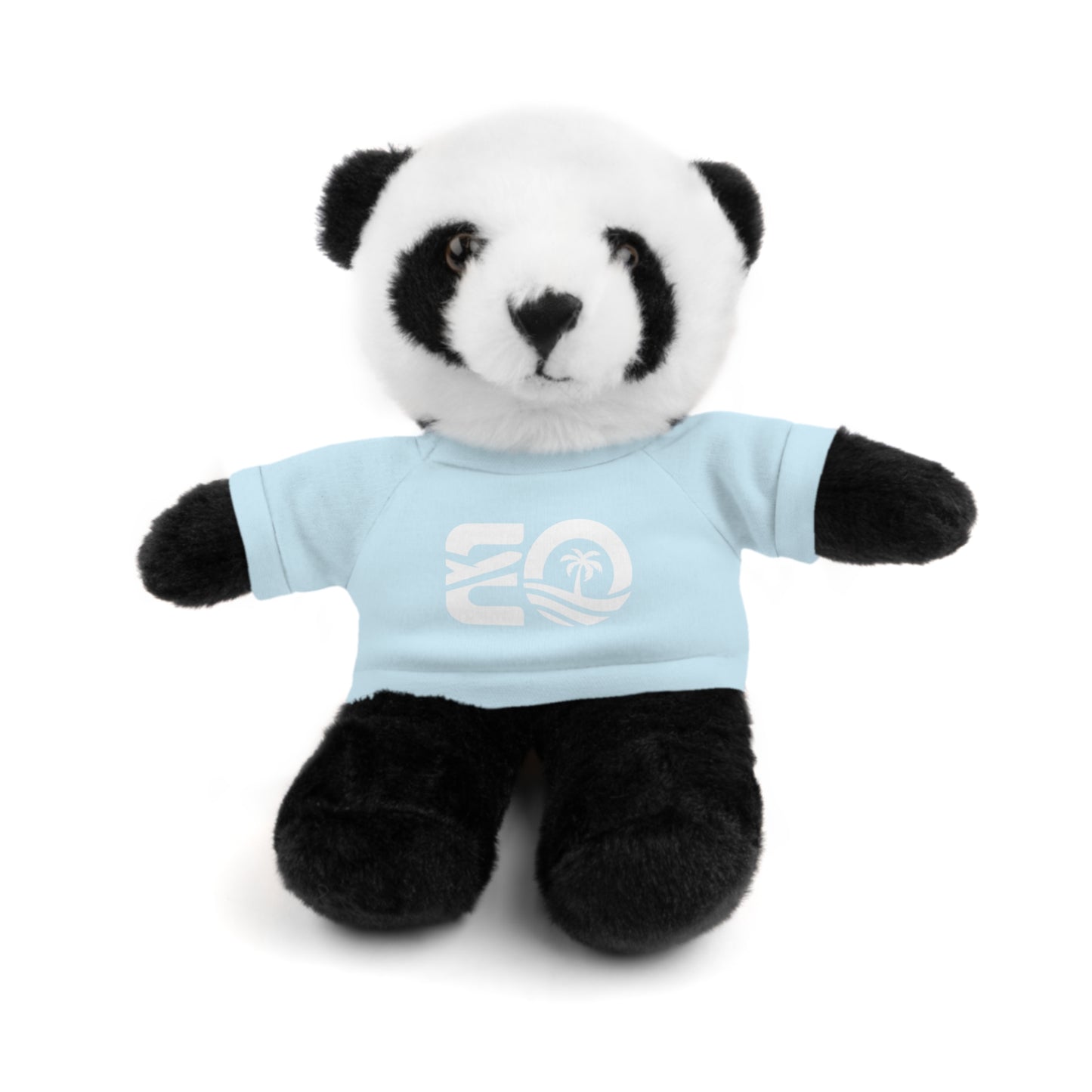 EO White Stuffed Animals with Tee