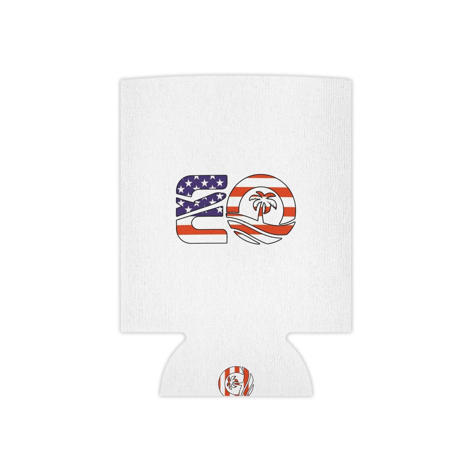 EO USA Flag Can Cooler Sleeve Printify