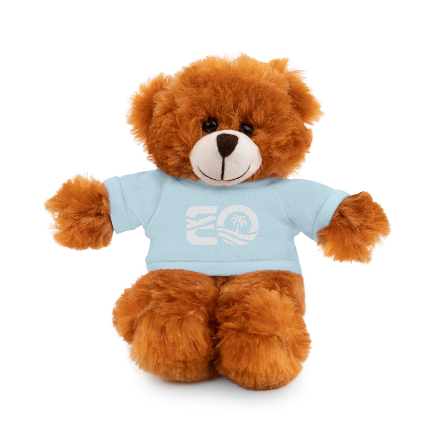 EO White Stuffed Animals with Tee