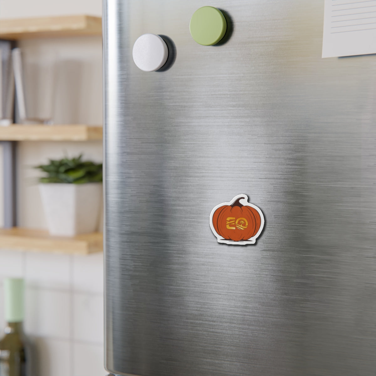 EO Pumpkin Magnet Printify