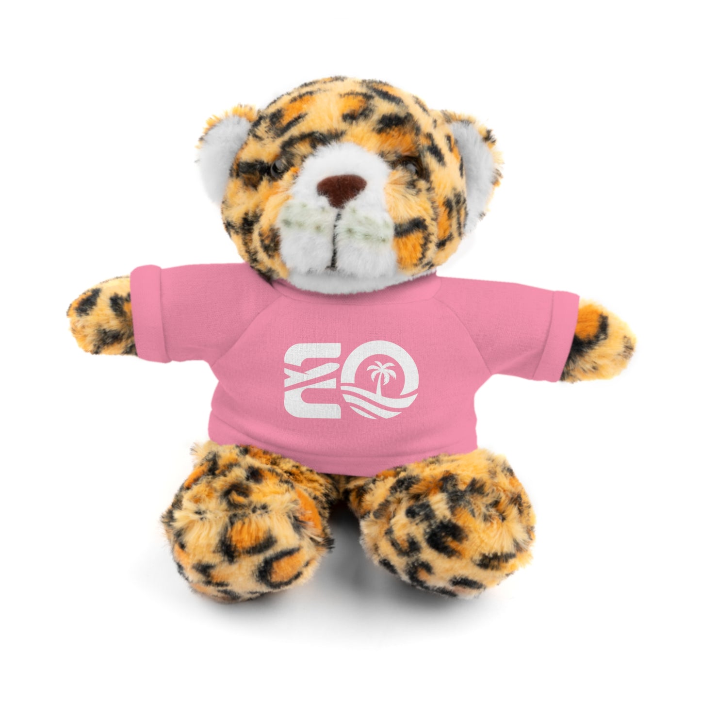 EO White Stuffed Animals with Tee