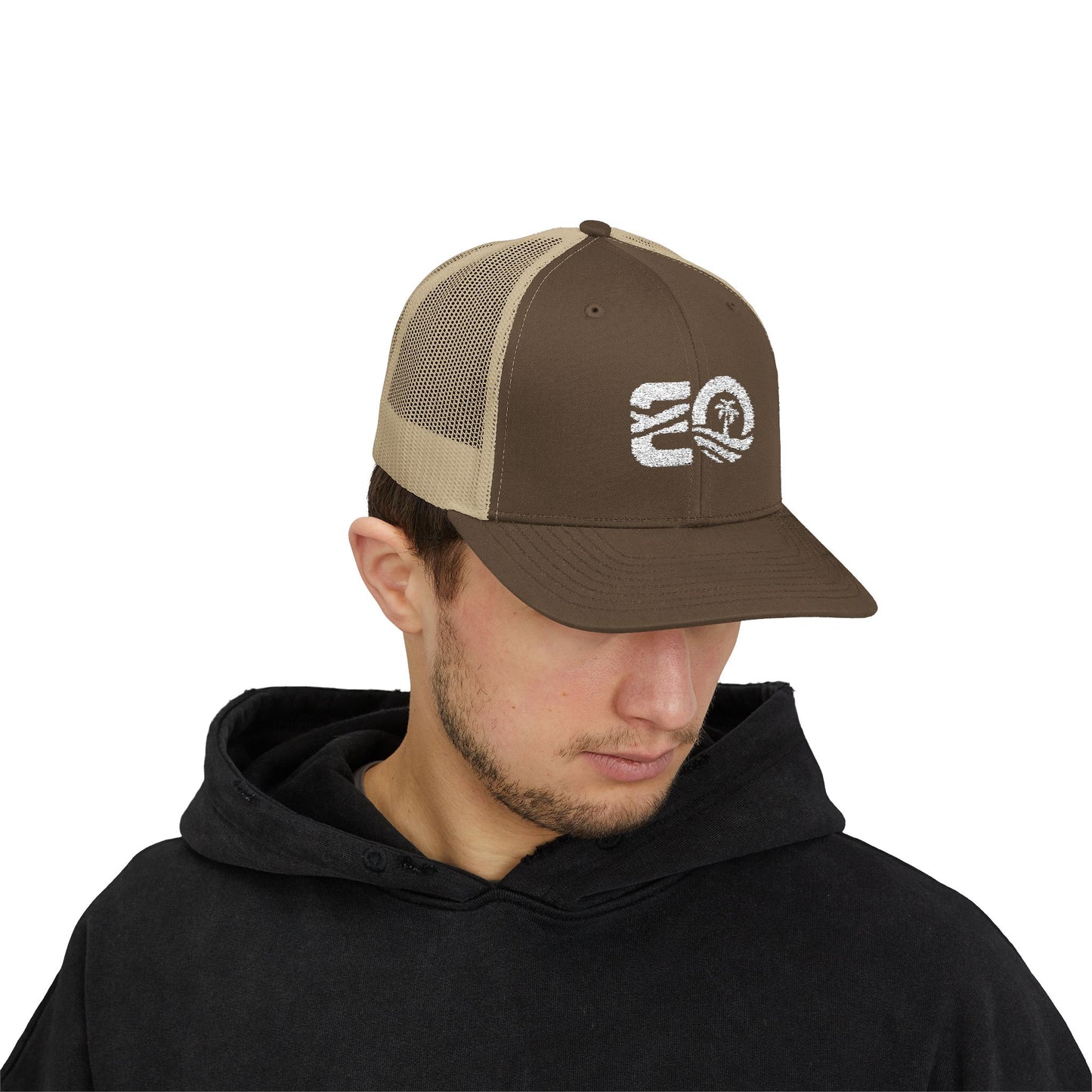 Drama Llama Matching EO Snapback - White Logo Printify