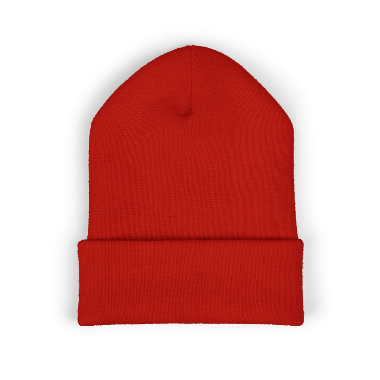 EO White Classic Cuffed Beanie (Embroidery)