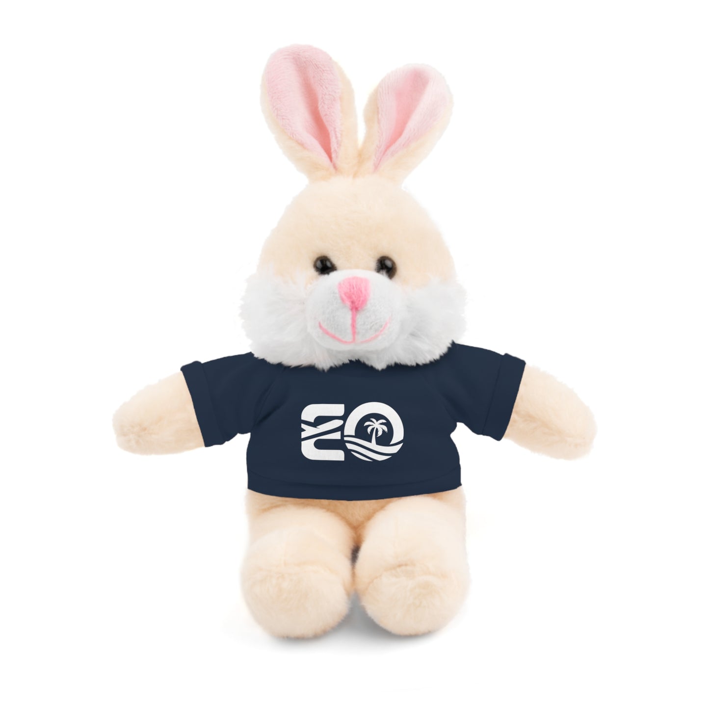 EO White Stuffed Animals with Tee