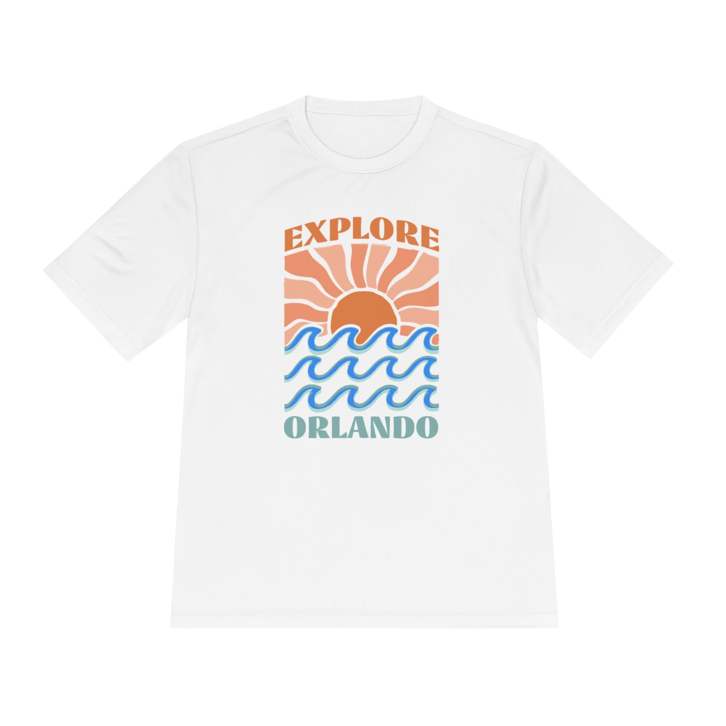 Explore Orlando Summer (1st Edition) Moisture Wicking Tee