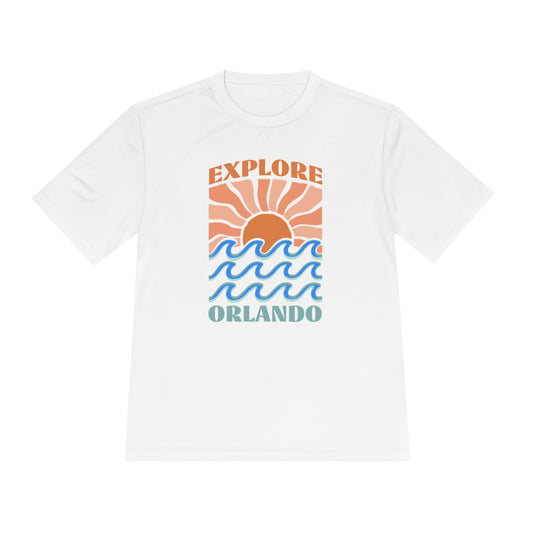 Explore Orlando Summer (1st Edition) Moisture Wicking Tee