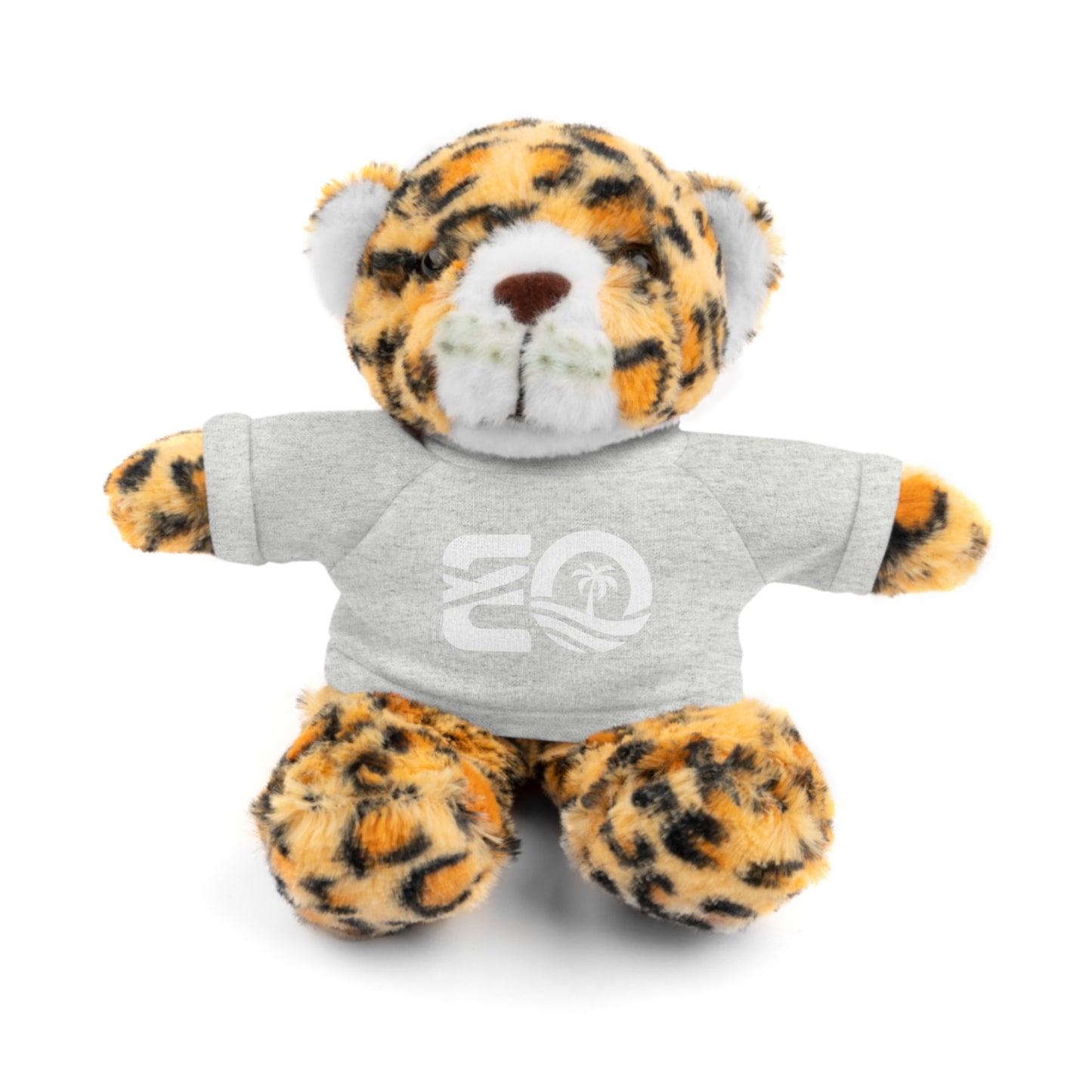 EO White Stuffed Animals with Tee