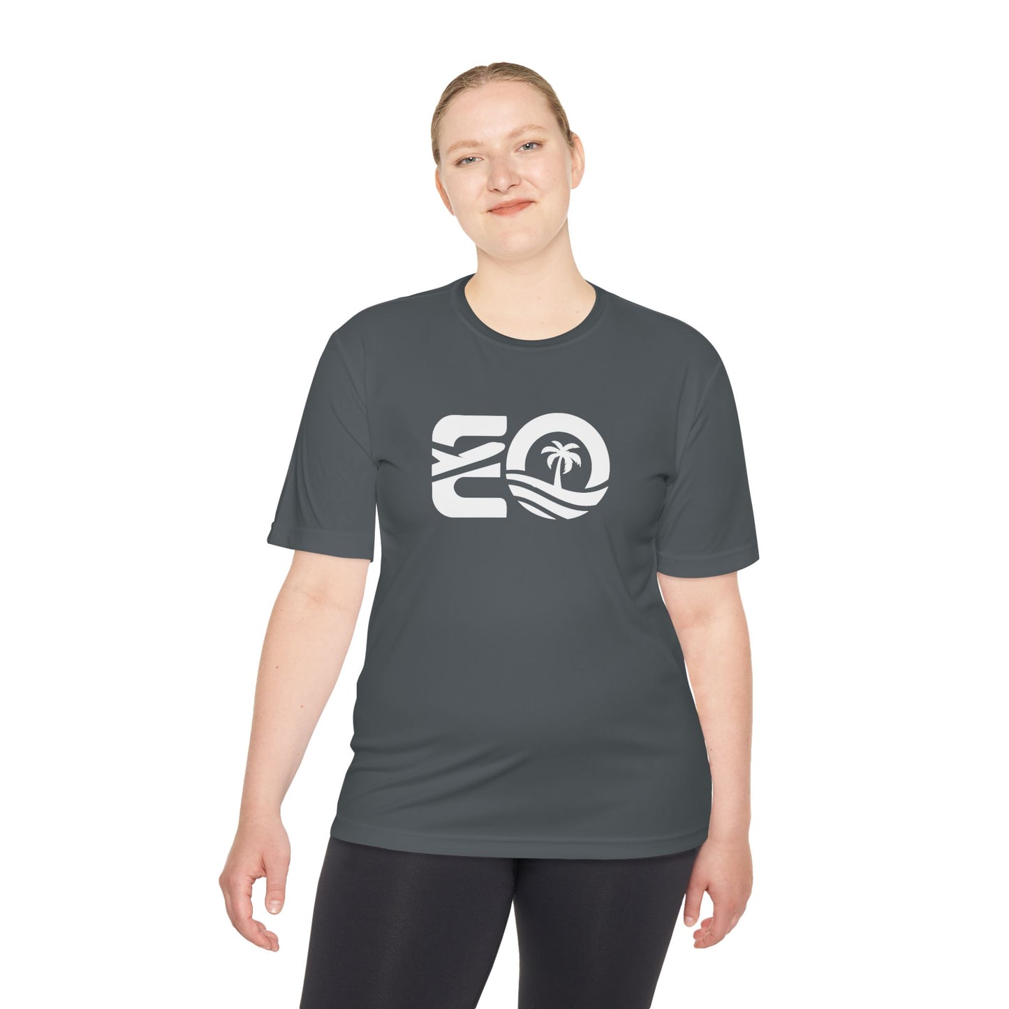 EO Performance Tee - White Logo Printify