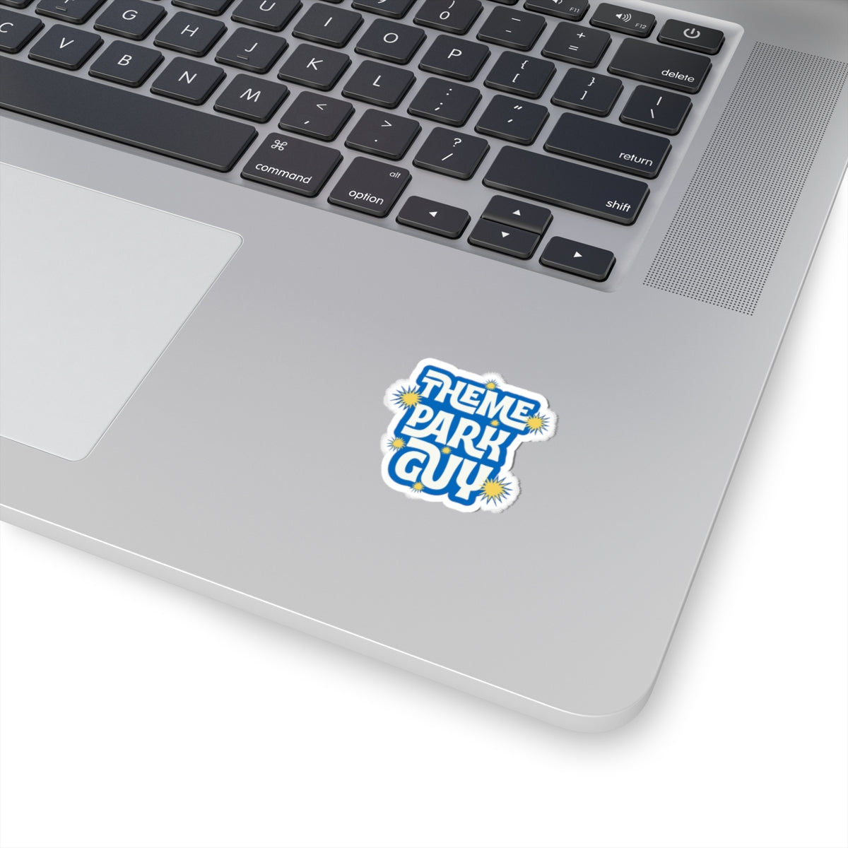 Theme Park Guy Sticker Printify