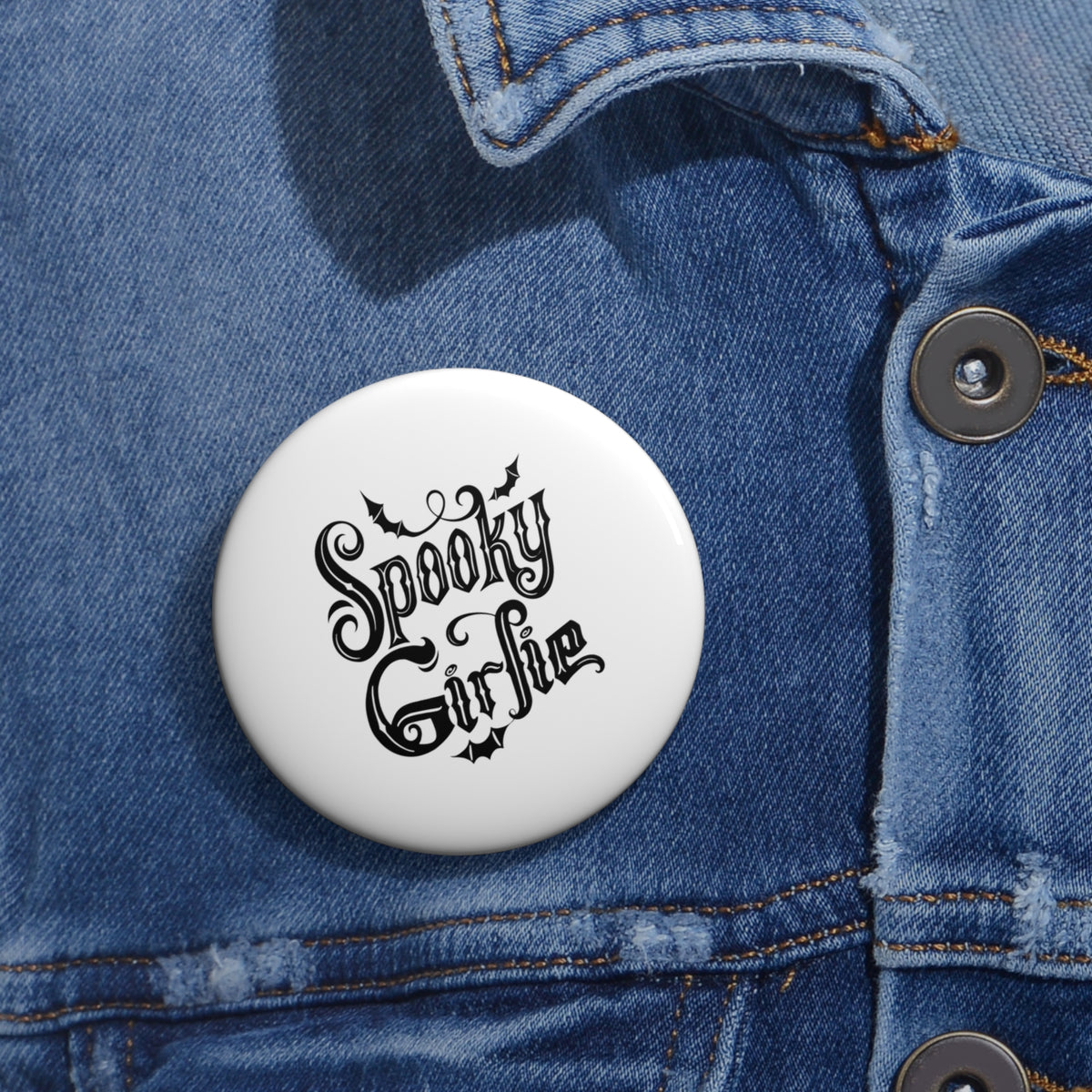 Spooky Girlie Pin Printify