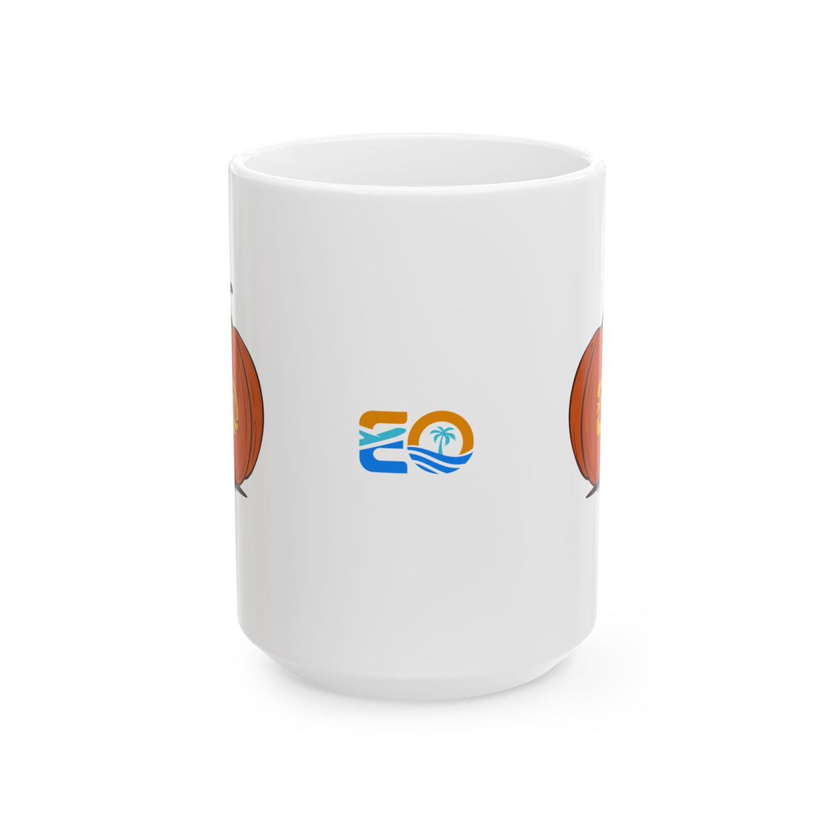 EO Pumpkin Ceramic Mug, (11oz, 15oz) Printify