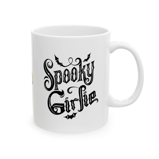 Spooky Girlie Ceramic Mug, (11oz, 15oz) Printify