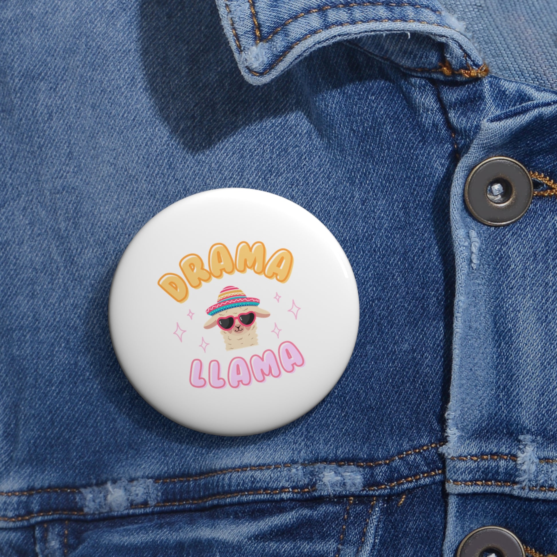 Drama Llama "V1" EO Pin Printify