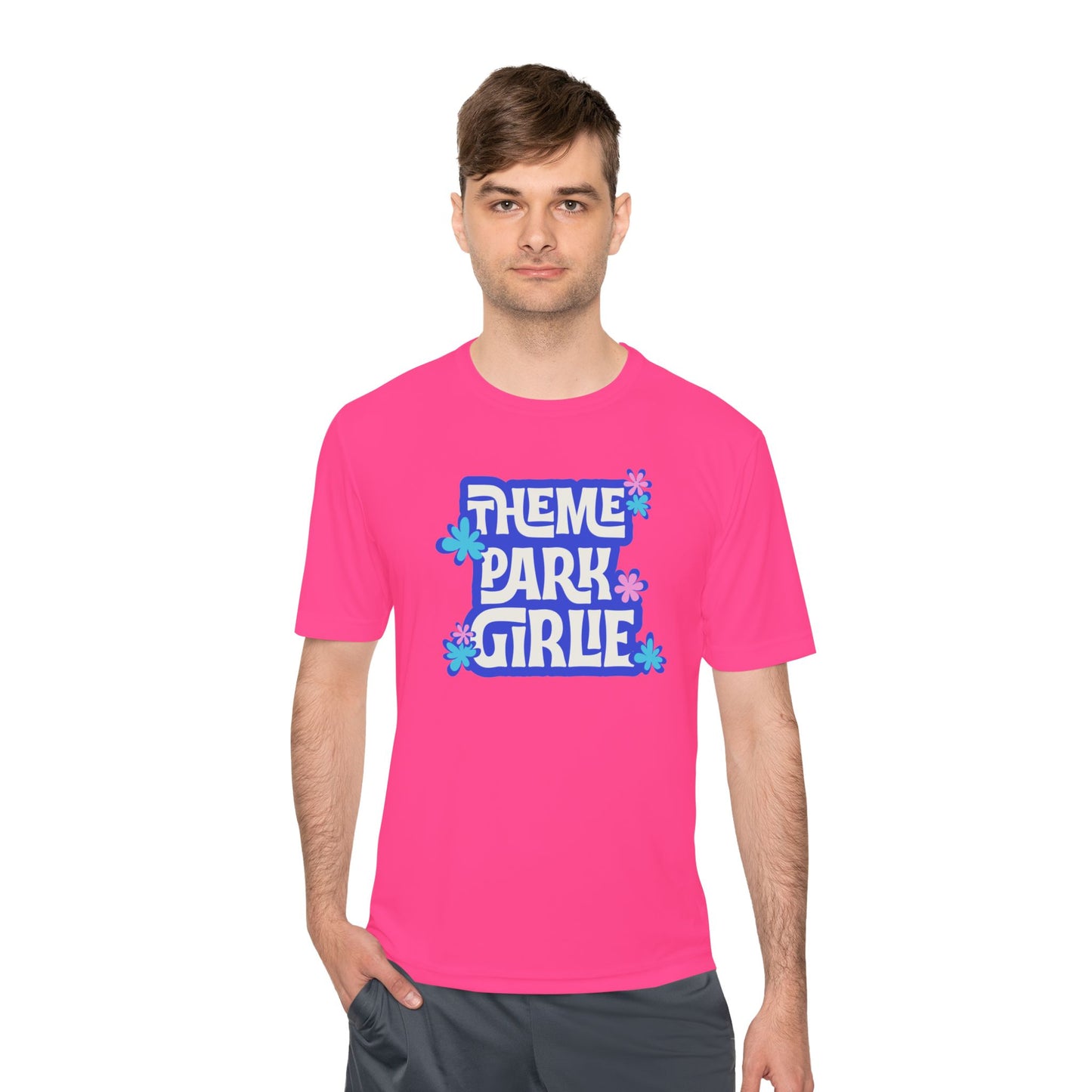 Theme Park Girlie Performance Tee Printify