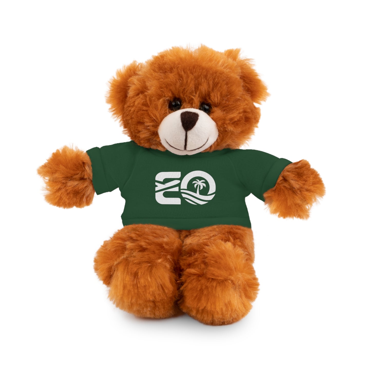 EO White Stuffed Animals with Tee