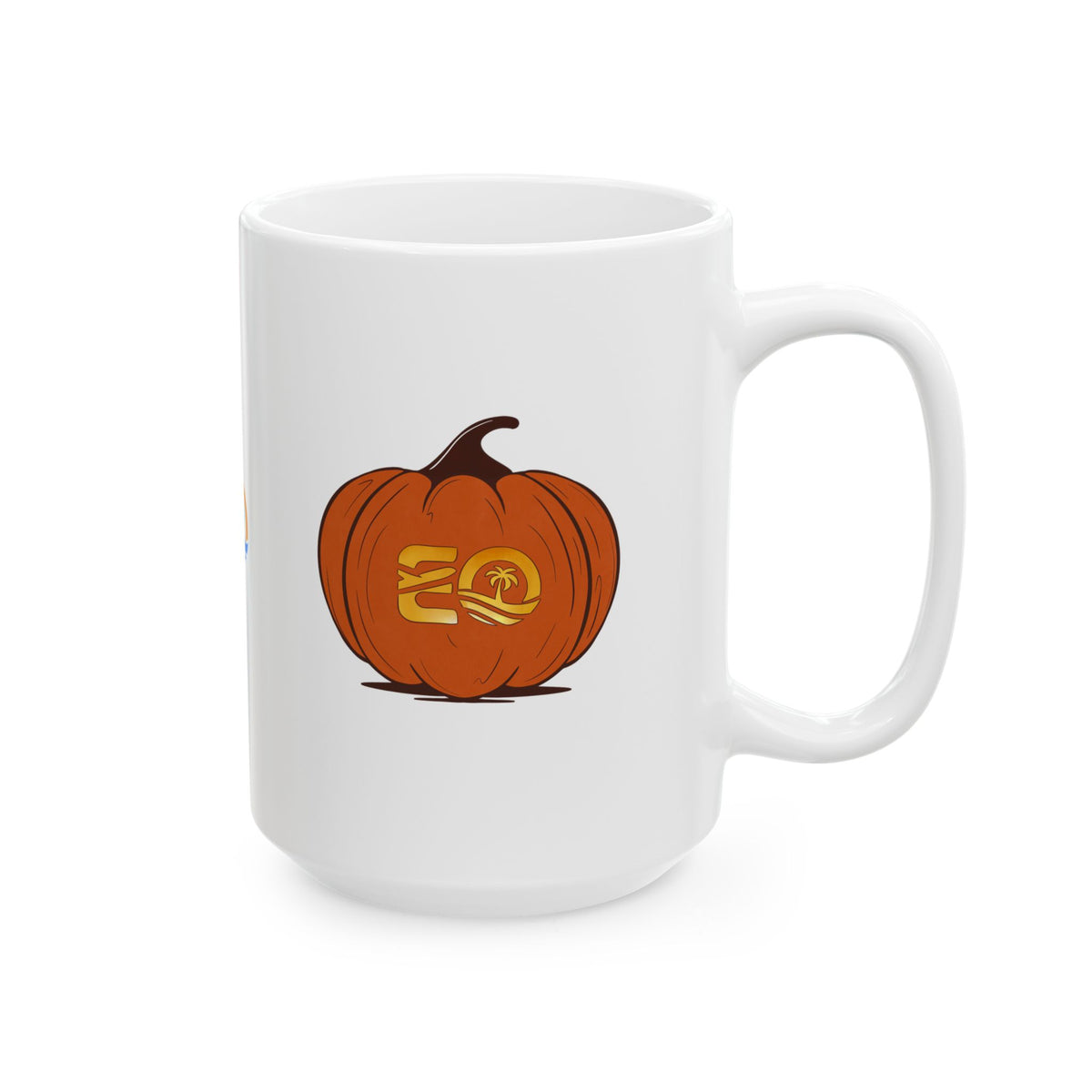 EO Pumpkin Ceramic Mug, (11oz, 15oz) Printify