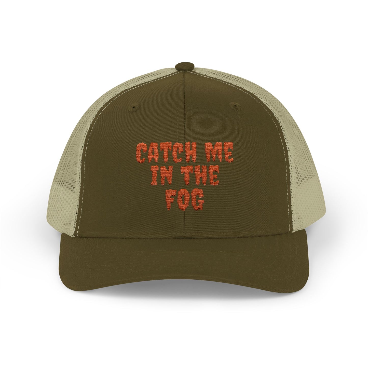 "Catch Me in The Fog" EO Snapback Printify