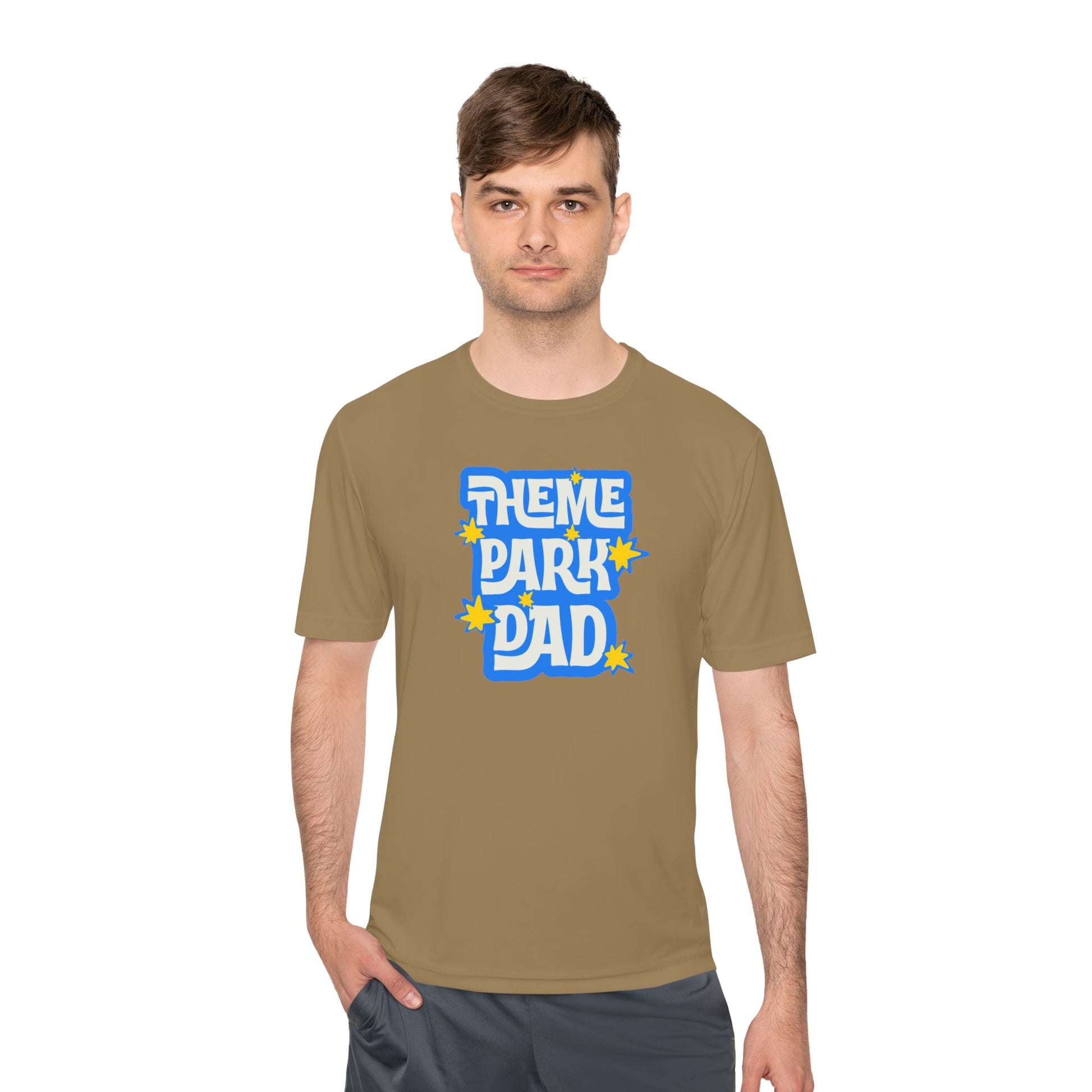 Theme Park Dad Performance Tee Printify