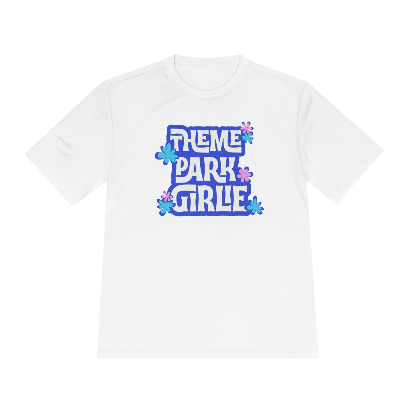 Theme Park Girlie Performance Tee Printify