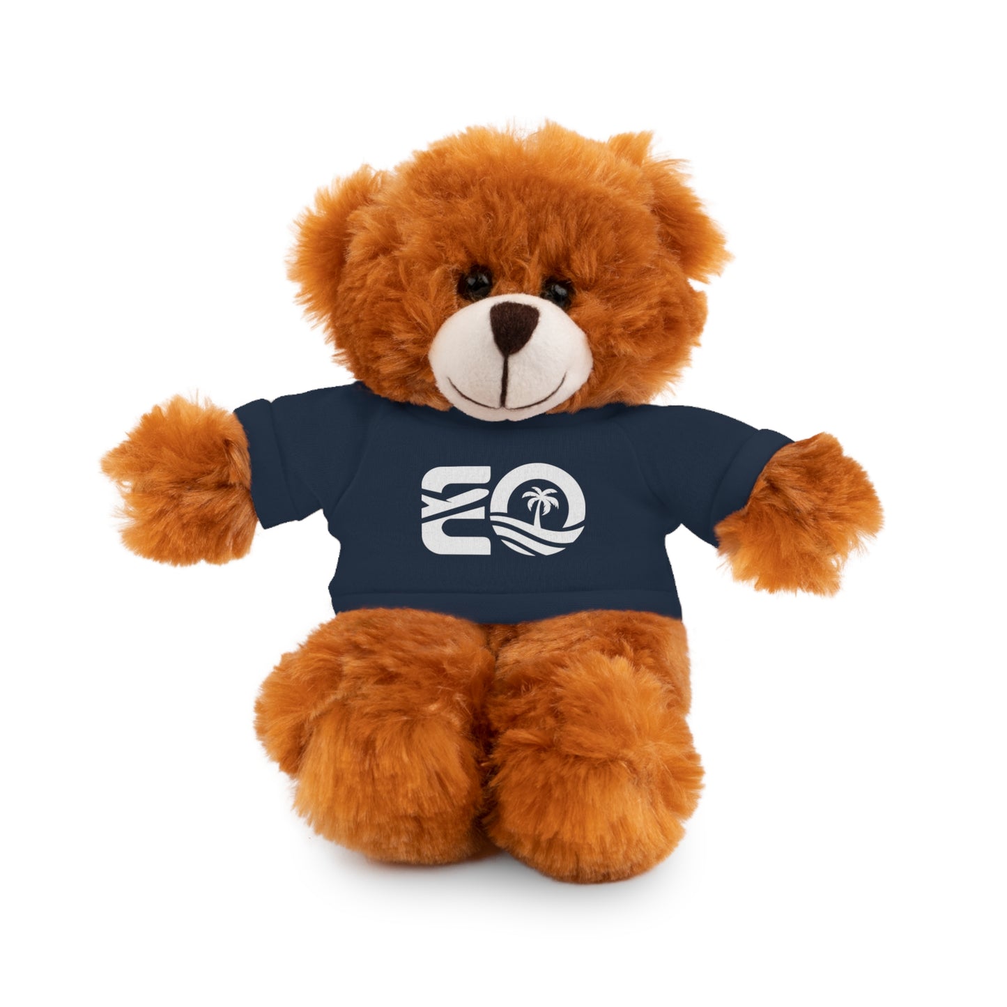 EO White Stuffed Animals with Tee