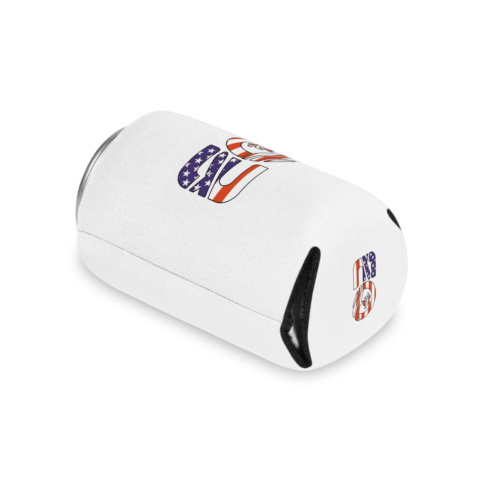 EO USA Flag Can Cooler Sleeve Printify