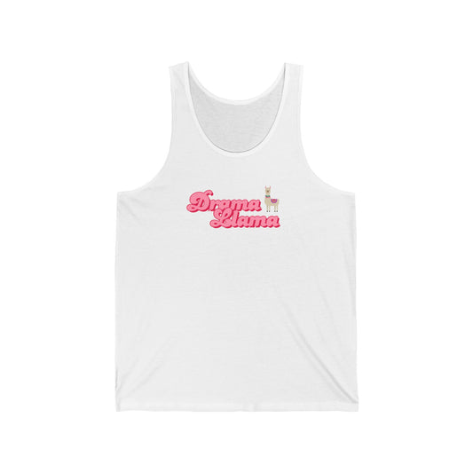 Drama Llama "V2" Unisex Tank Top Printify