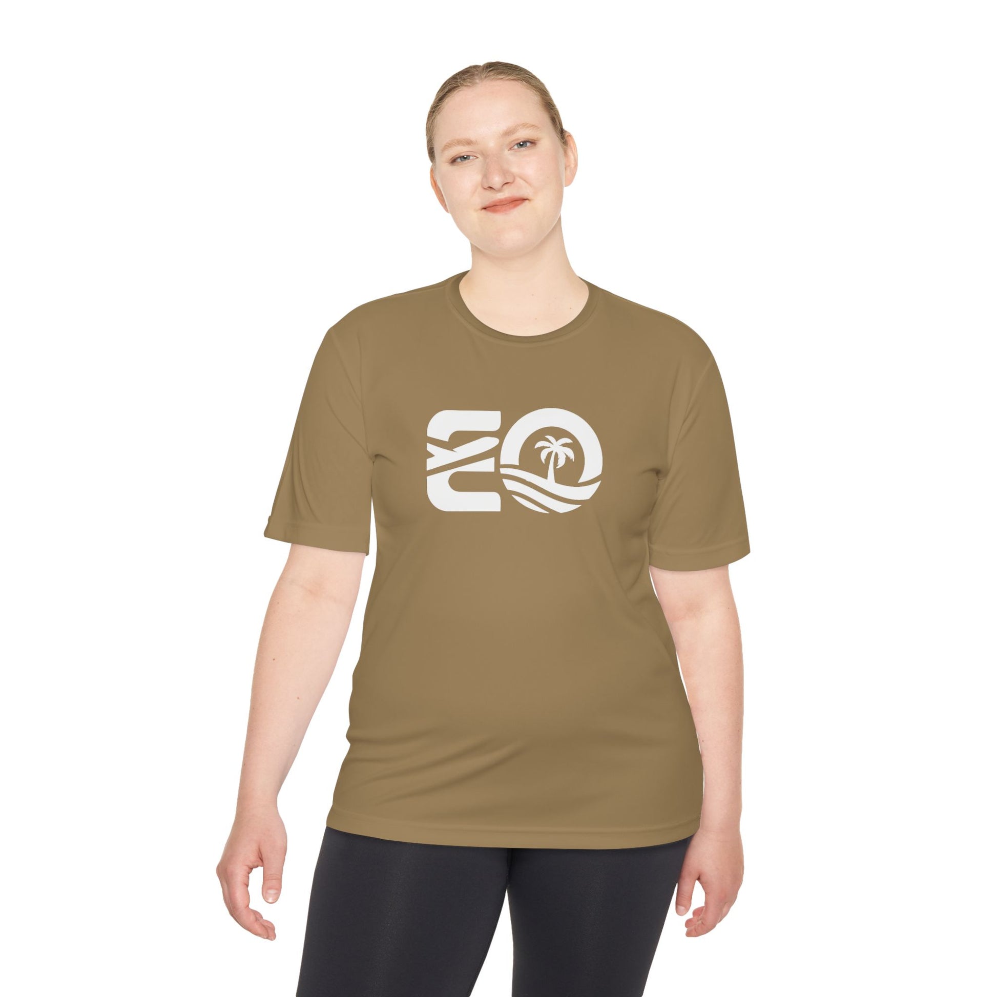 EO Performance Tee - White Logo Printify