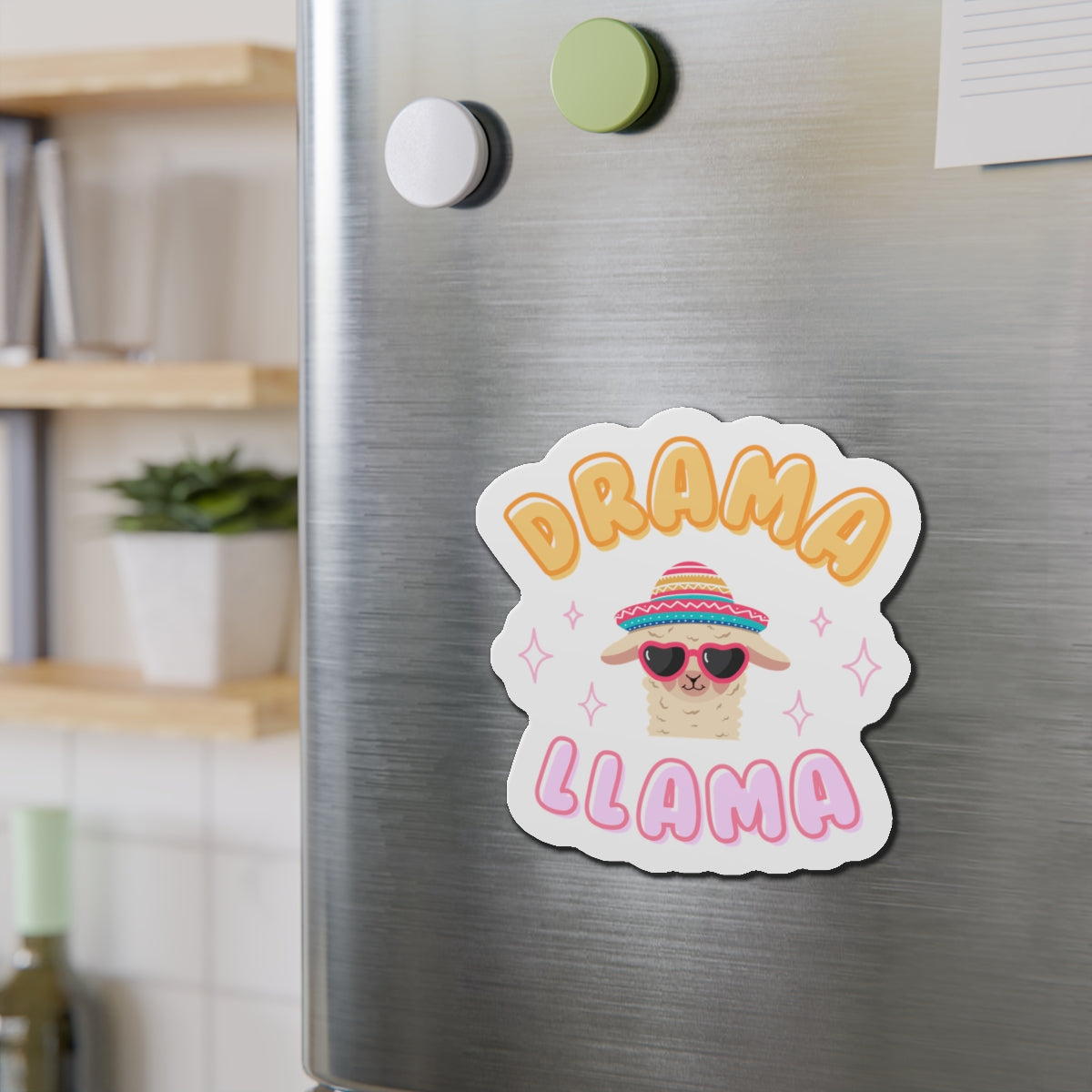 Drama Llama "V1" Magnet Printify