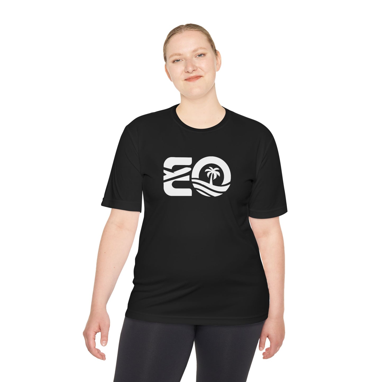 EO Performance Tee - White Logo Printify