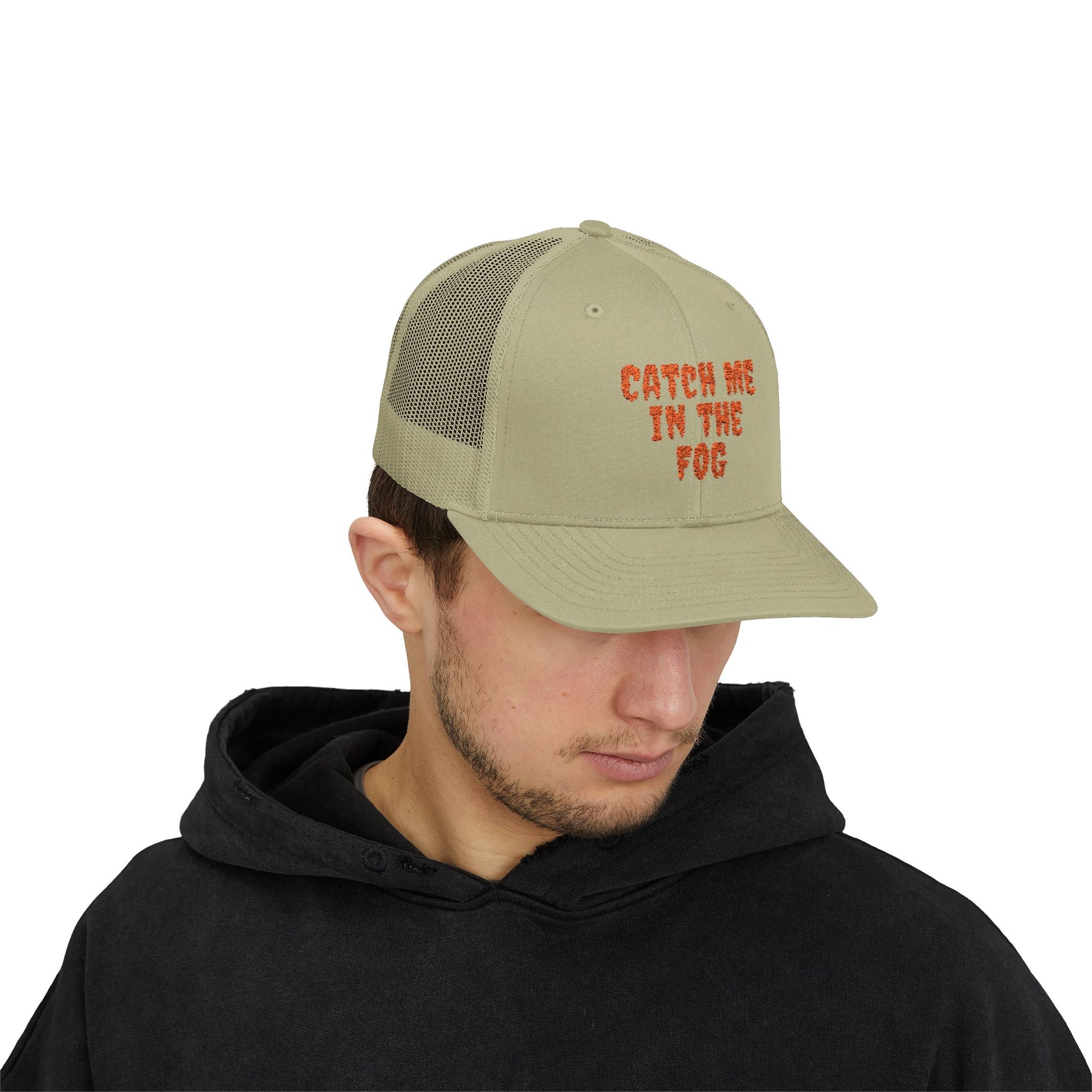 "Catch Me in The Fog" EO Snapback Printify