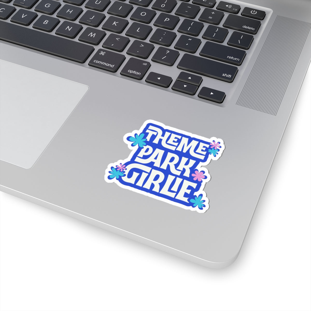 Theme Park Girlie Sticker Printify