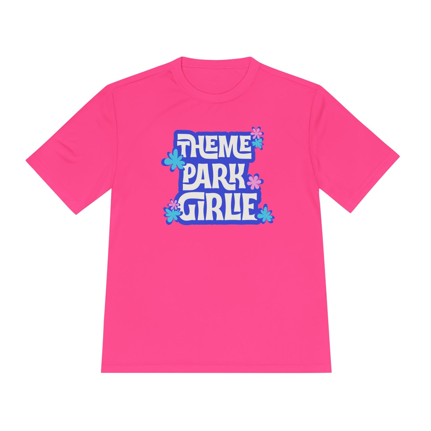 Theme Park Girlie Performance Tee Printify
