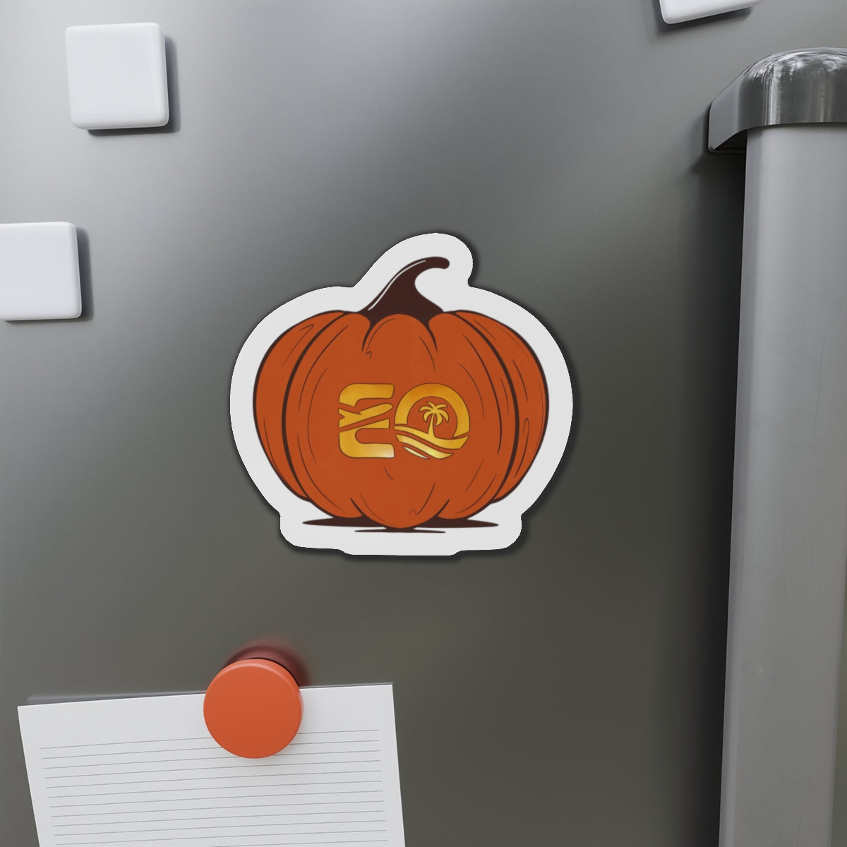 EO Pumpkin Magnet Printify