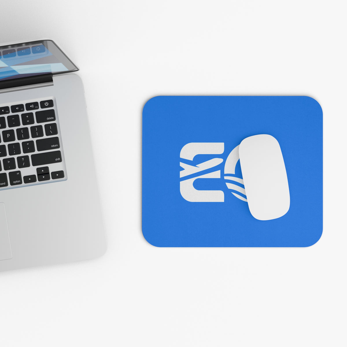 EO Blue Mouse Pad (Rectangle) Printify