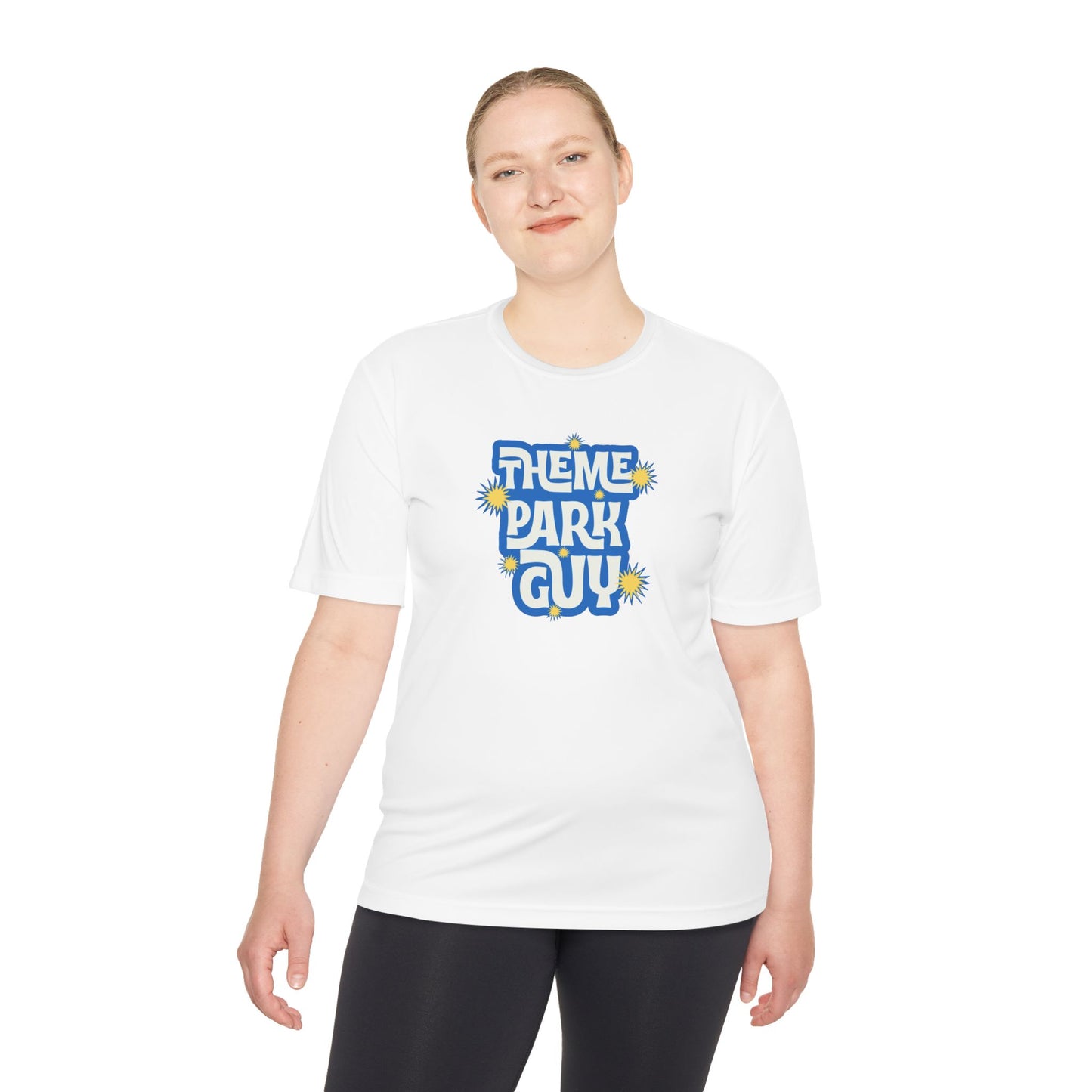 Theme Park Guy Performance Tee Printify