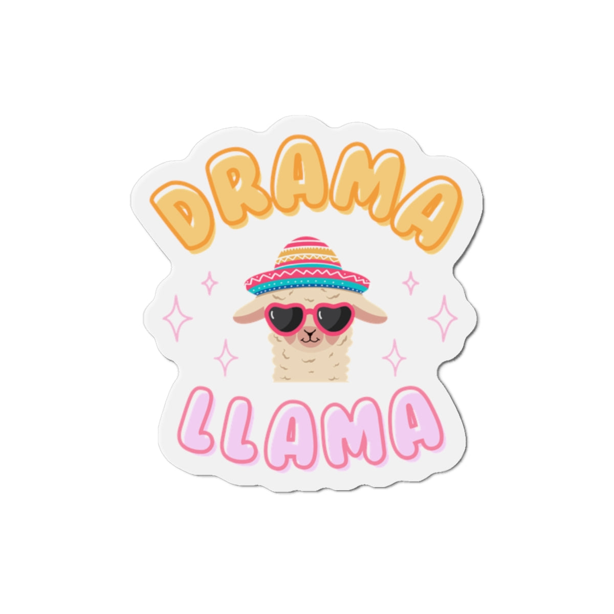 Drama Llama "V1" Magnet Printify