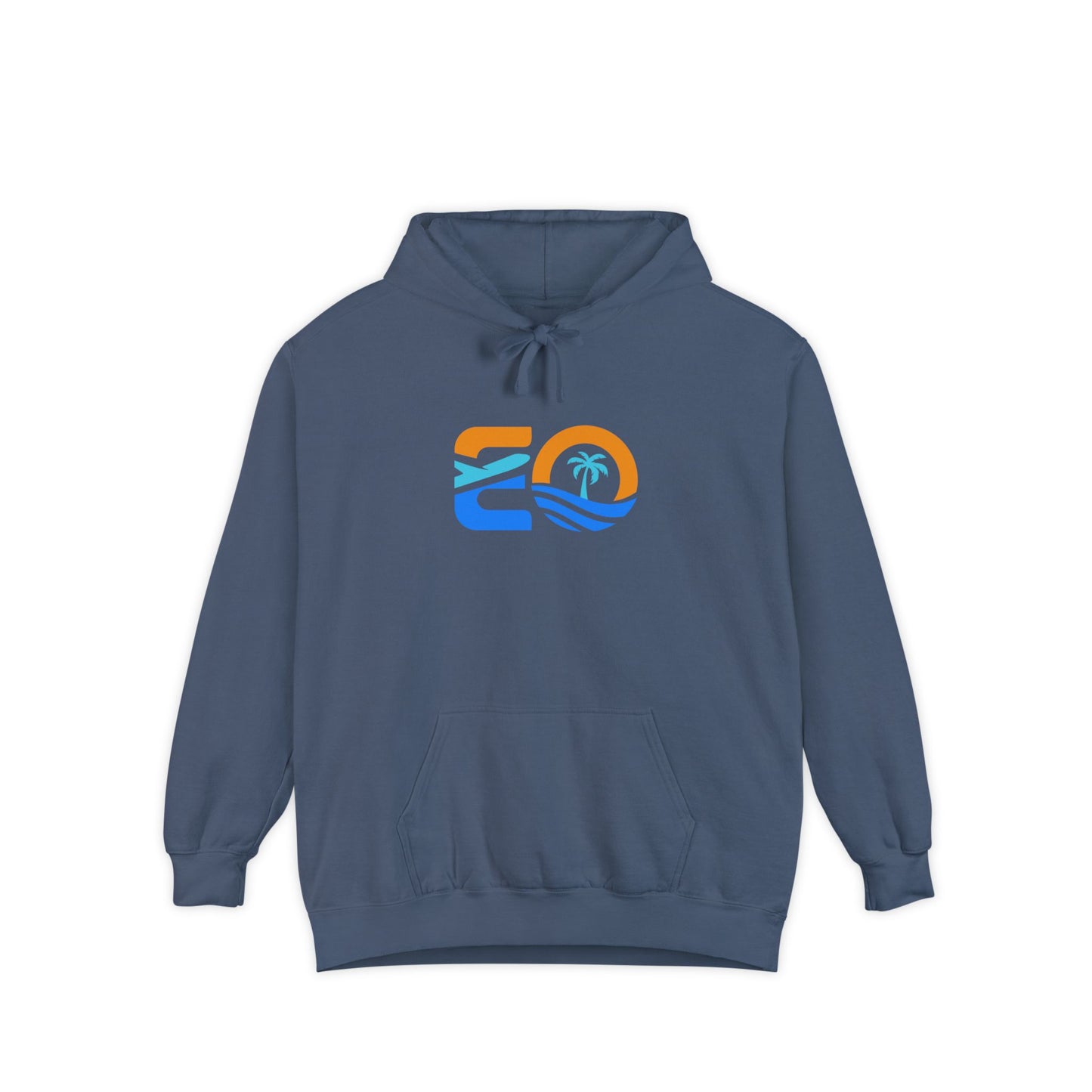 EO Unisex Garment-Dyed Hoodie